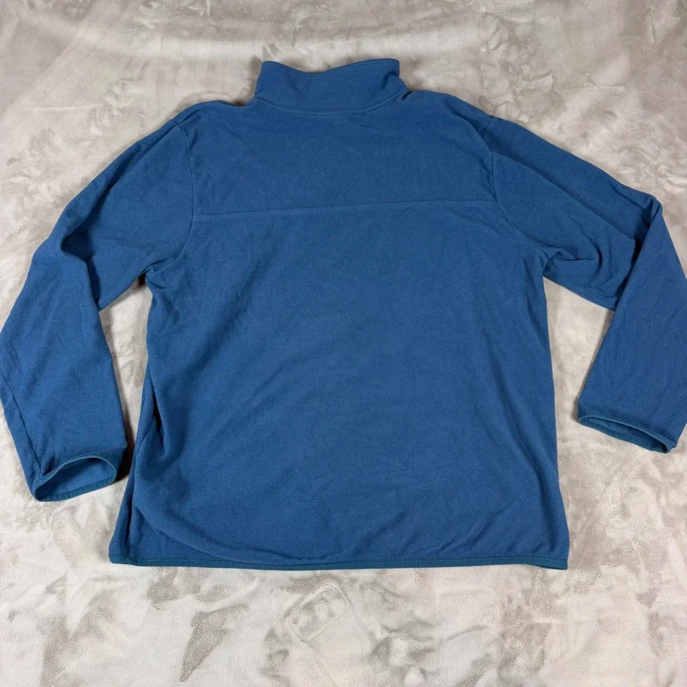 The North Face Mens XXL Blue TKA 100 Glacier Quarter Zip Fleece Pullover